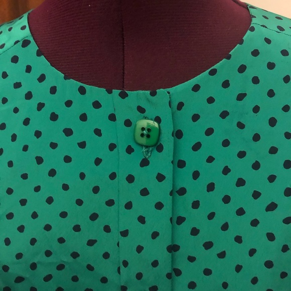 Vintage one of a kind polka dot dress - Picture 7 of 8